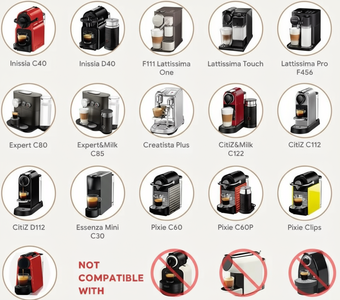 EcoBrew – Capsule Réutilisable en Acier Inoxydable pour Machines Nespresso