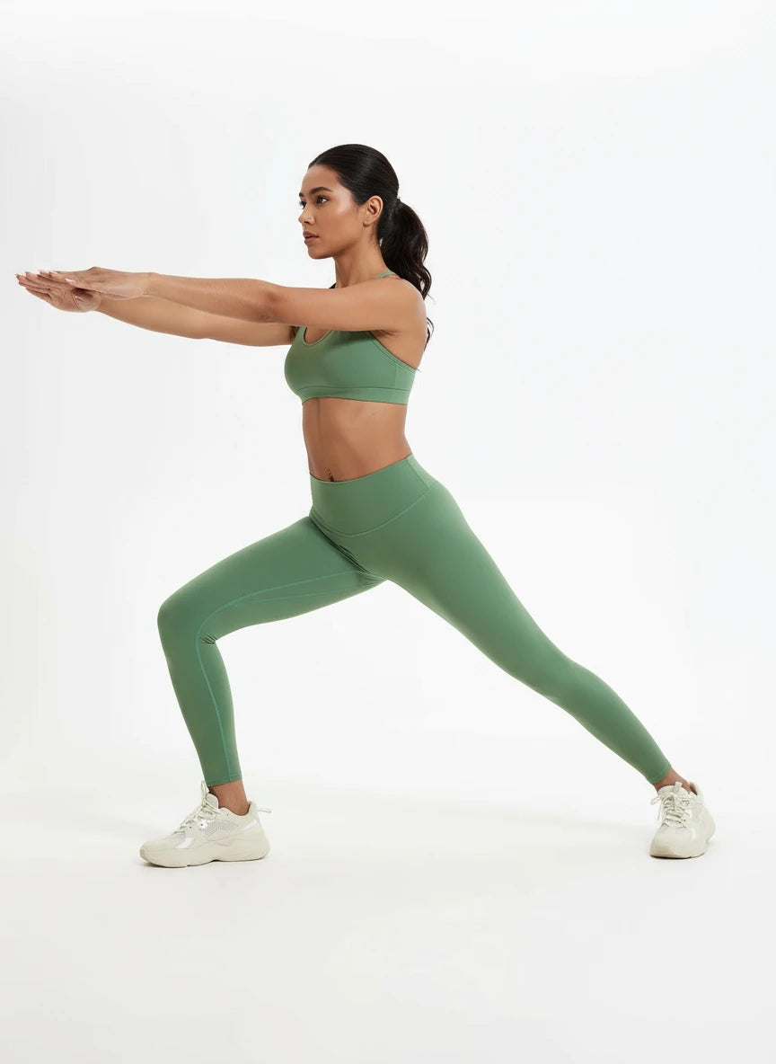 Leggings taille haute compression
