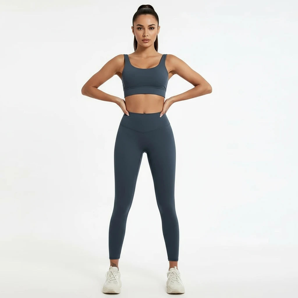 Leggings taille haute compression
